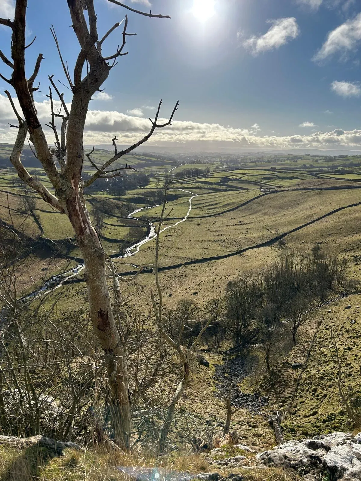 A crisp winter day in the high Yorkshire Dales